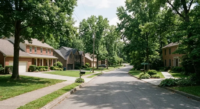 Afford a home in Farragut TN? — AI-generated illustration representing an established Farragut neighborhood.