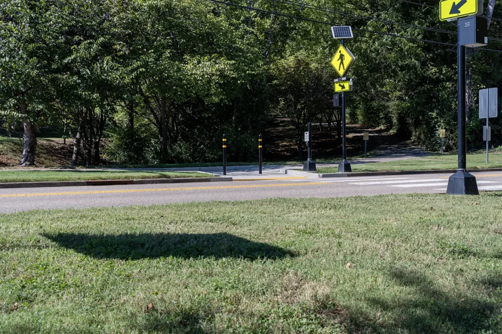 Crosswalk connecting the Turkey Creek Greenway with the Inverness Greenway in Farragut TN